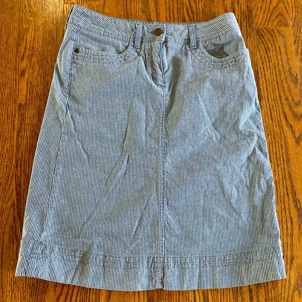 Boden denim skirt size 4R